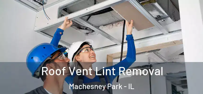 Roof Vent Lint Removal Machesney Park - IL
